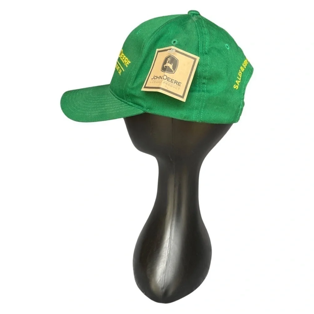 NWT Vintage John Deere Hall Implement Co Windham, ME Adjustable Cap - Picture 2 of 5
